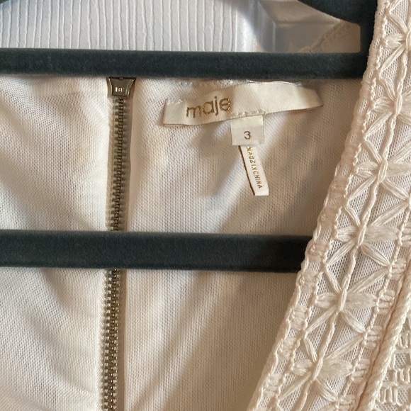 Maje Eyelet Dress - Picture 2 of 9